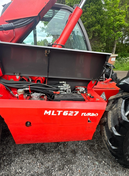 MANISCOPIC MLT627 TURBO TELESCOPIC HANDLER – 2009