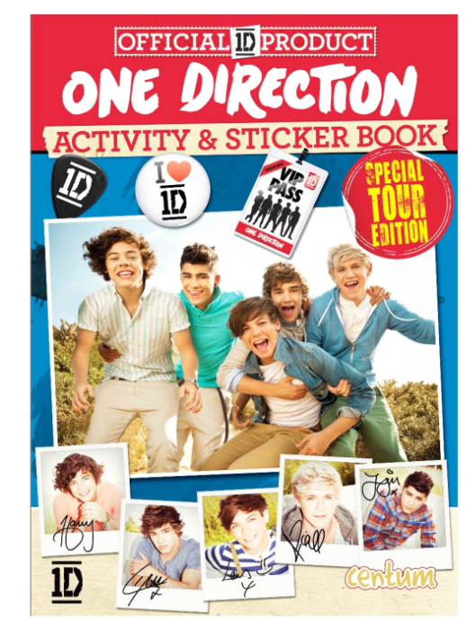200 X ONE DIRECTION - ACTIVITY & STICKER BOOK