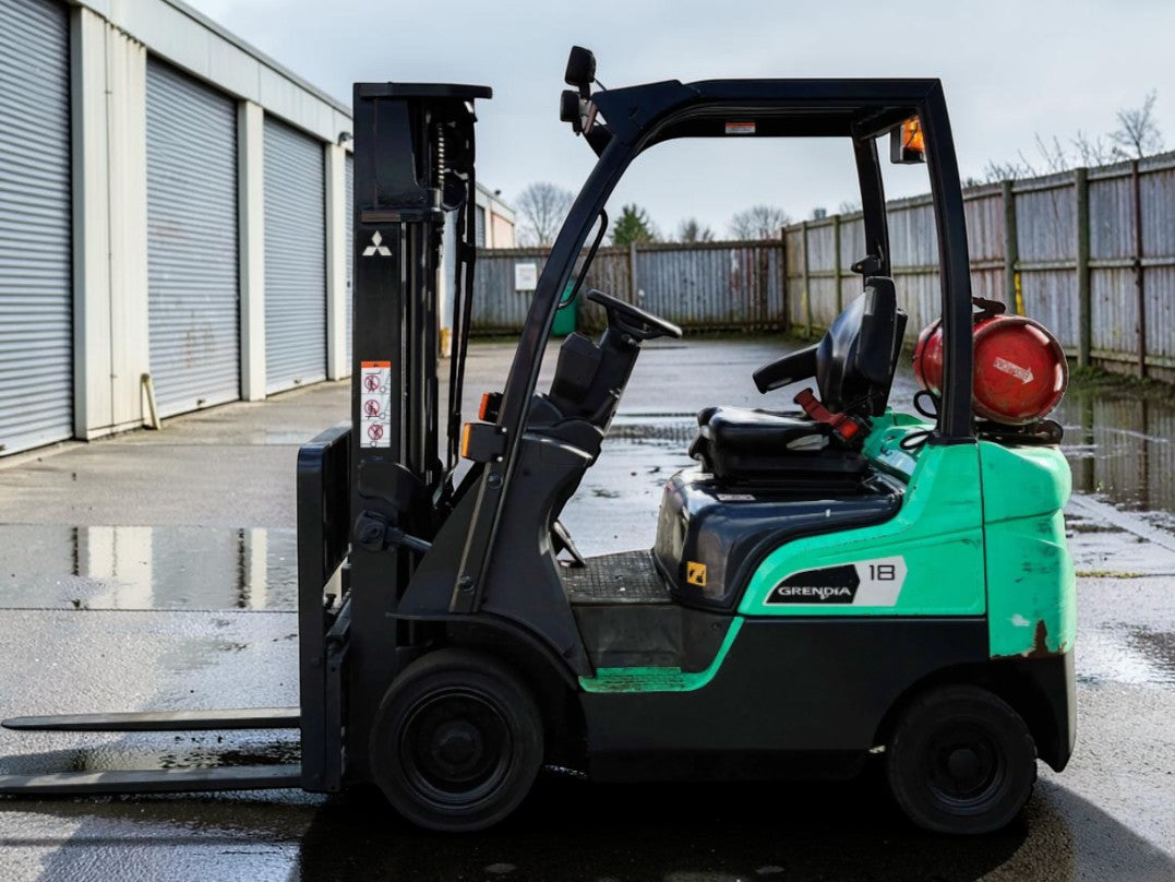2021 MITSUBISHI FG18N LP GAS FORKLIFT SIDE SHIFT