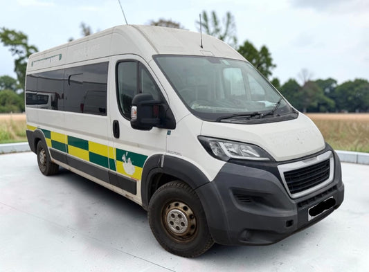 2015 PEUGEOT BOXER 435 L3H2 HDI 2198CC MANUAL DIESEL PANEL VAN WHITE