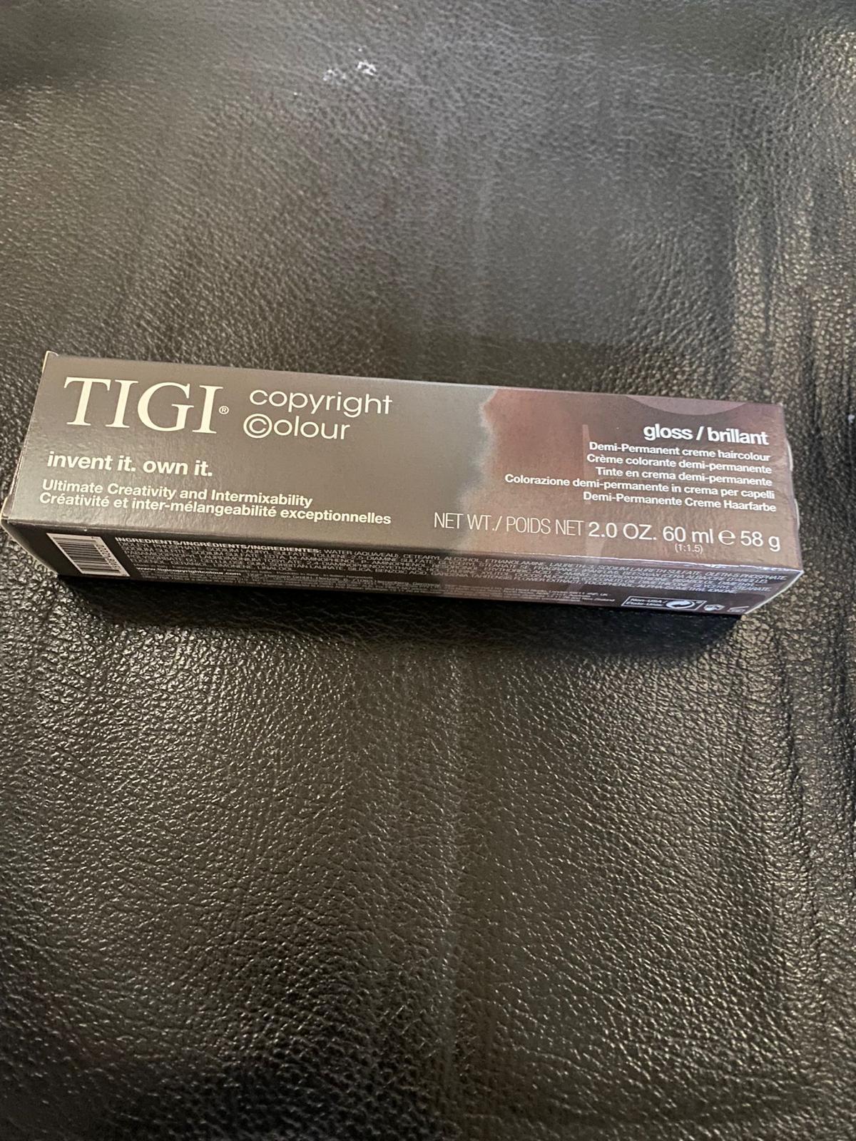 216 X MIX OF SHADES OF TIGI HAIR DYE 60ML, NO EXPIRY - GREAT FOR RESALE