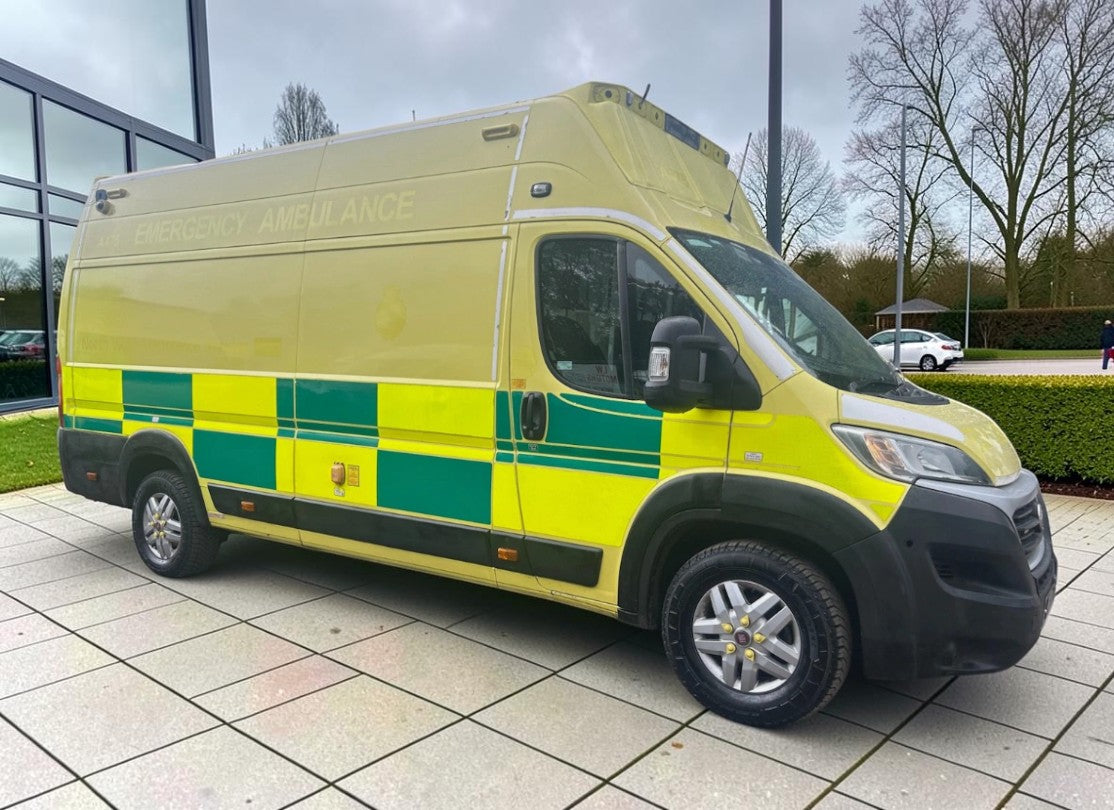 2018 FIAT DUCATO 2.3 MULTIJET EXLWB EXTRA HIGH ROOF L4 EX AMBULANCE (18 REG)