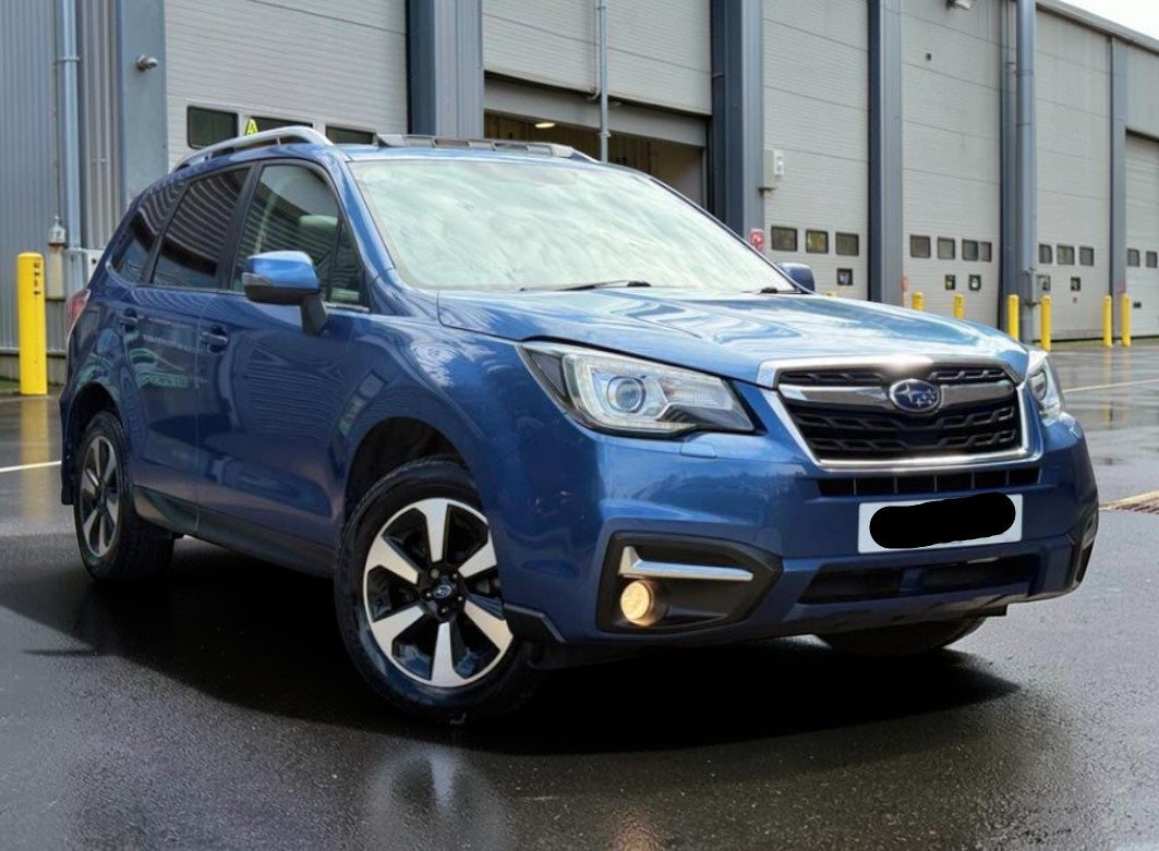 **(ONLY 67K MILEAGE)** 2017 SUBARU FORESTER XE PREM SYMM AWD CVT BLUE >>--NO VAT ON HAMMER--<<