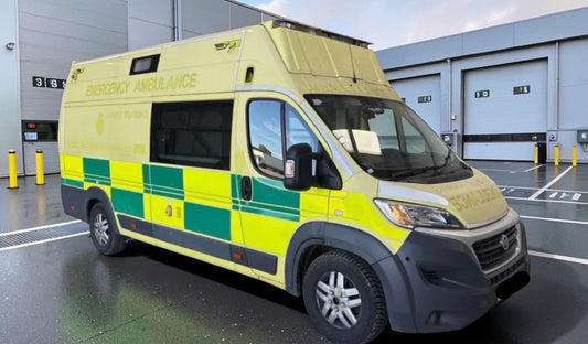 2015 FIAT DUCATO 42 MAXI MULTIJET POWER 2999CC DIESEL MANUAL AMBULANCE, YELLOW