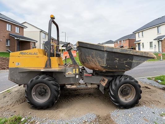 2018 MECALAC TA6S 6 TON SWIVEL DUMPER