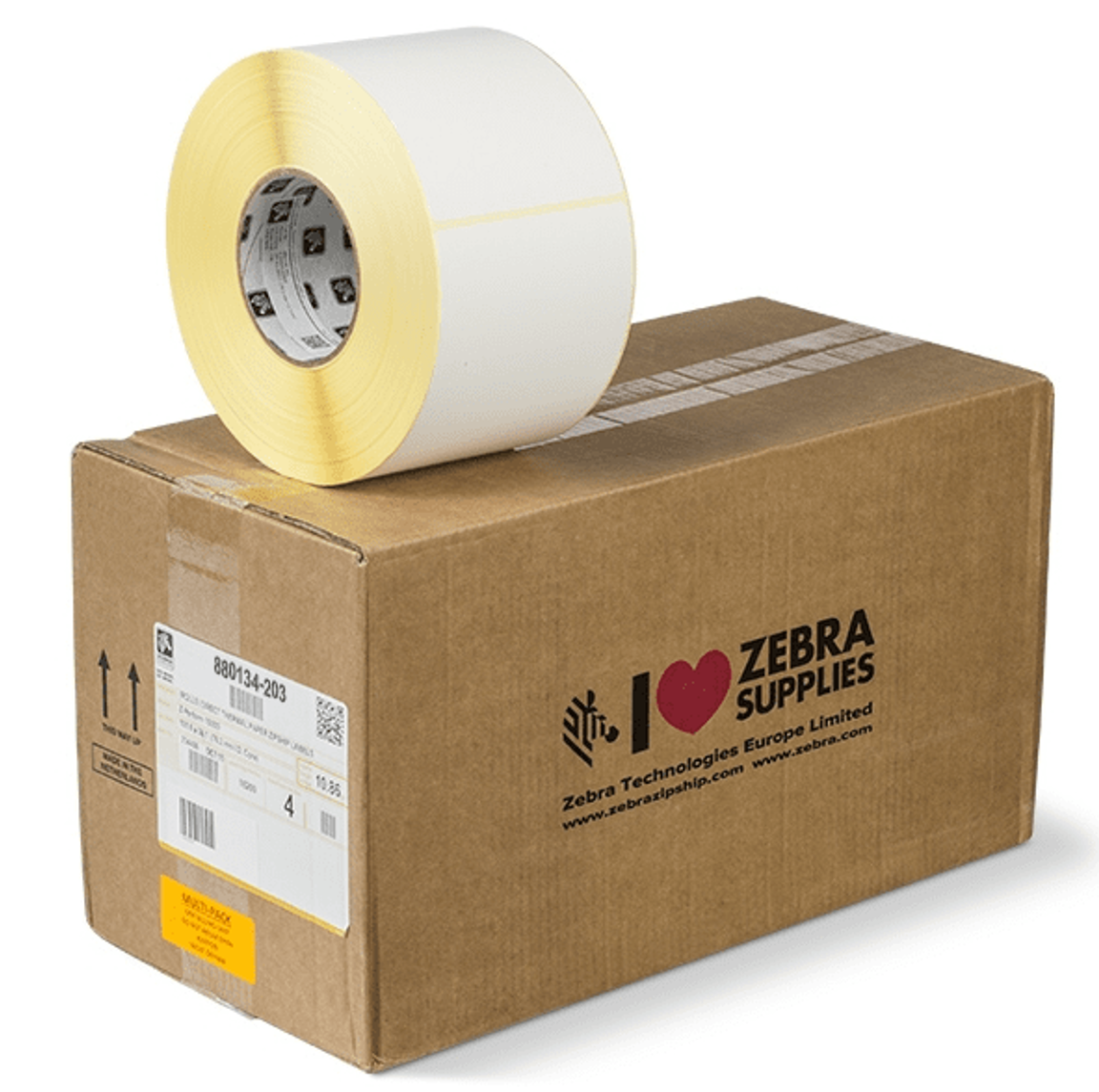 200PCS 880170-076 ZEBRA Z-SELECT 2000D -40º DIRECT THERMAL PAPER LABELS RRP £6350