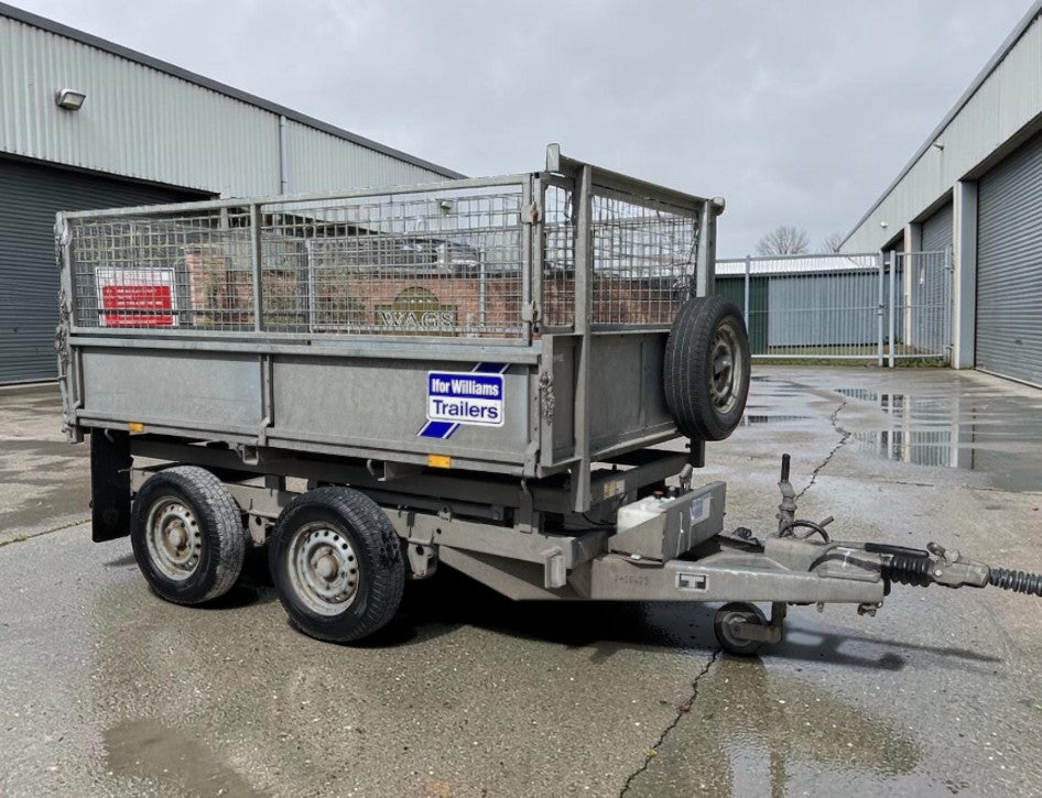 IFOR WILLIAMS TT85G TIPPER TRAILER – 8FT X 5FT >>--NO VAT ON HAMMER--<<