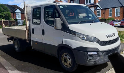 2015 IVECO DAILY 2.3 CREW CAB CHASSIS 35C13 TIPPER