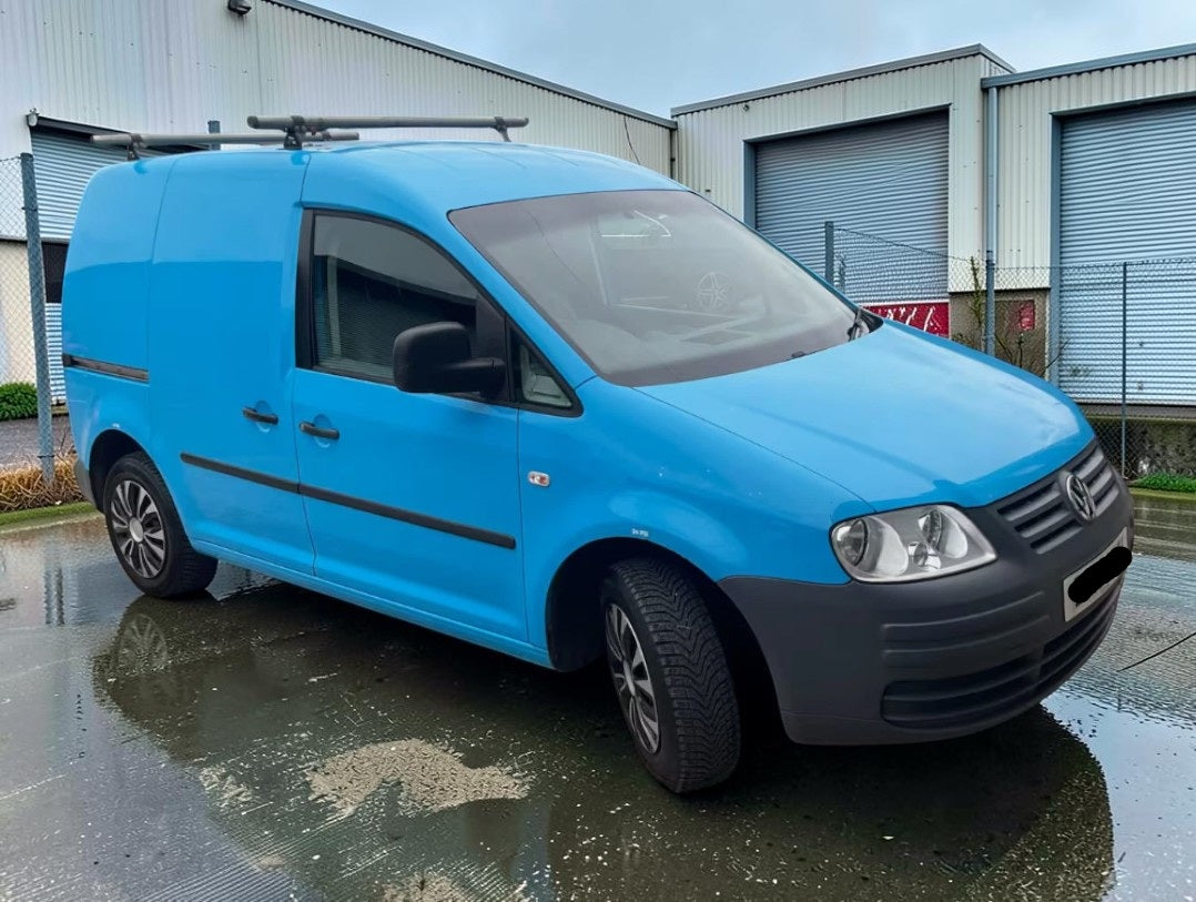 2010 VOLKSWAGEN CADDY C20 PLUS SDI L1H1 1968CC DIESEL MANUAL PANEL VAN BLUE