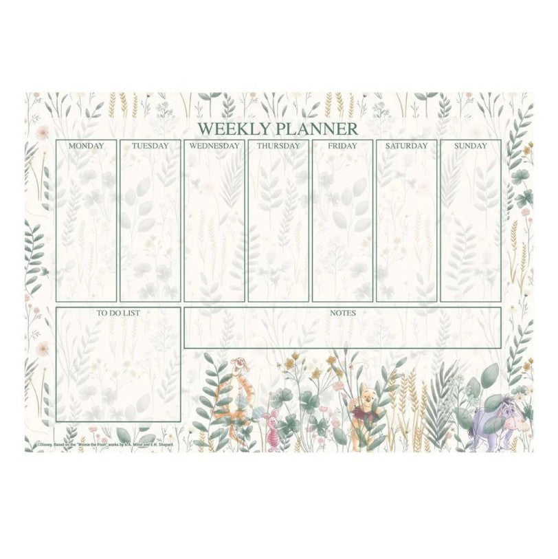 240 X NEW WINNIE THE POOH (MEADOW) A4 DESK PAD