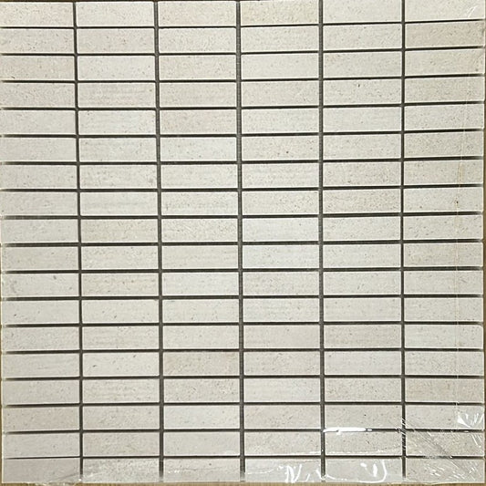 20 BXS LIMESTONE POLISHED MOSAIC TILE SHEETS 300X300MM
