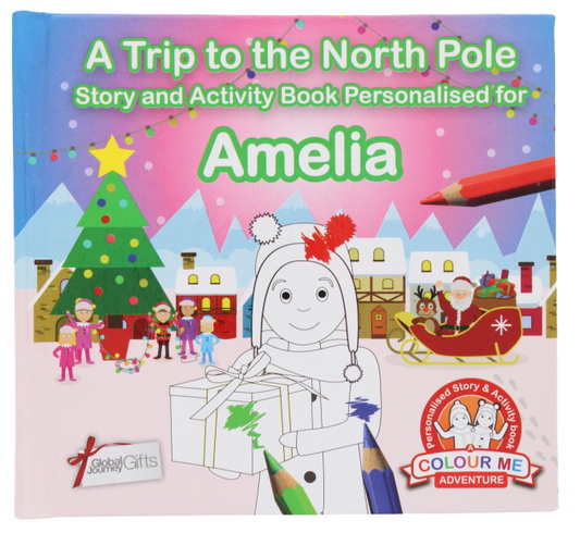 125 X A TRIP TO THE NORTH POLE AMELIA BOOK