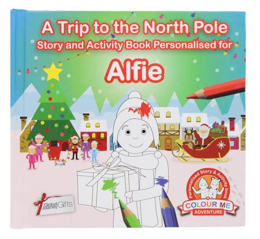 125 X A TRIP TO THE NORTH POLE ALFIE BOOK