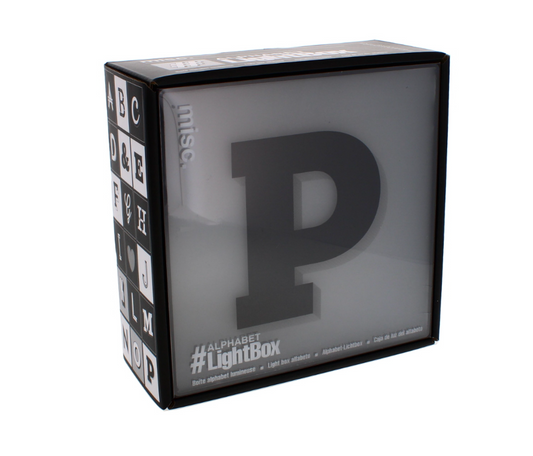 120 X ALPHABET LIGHT UP BOX P