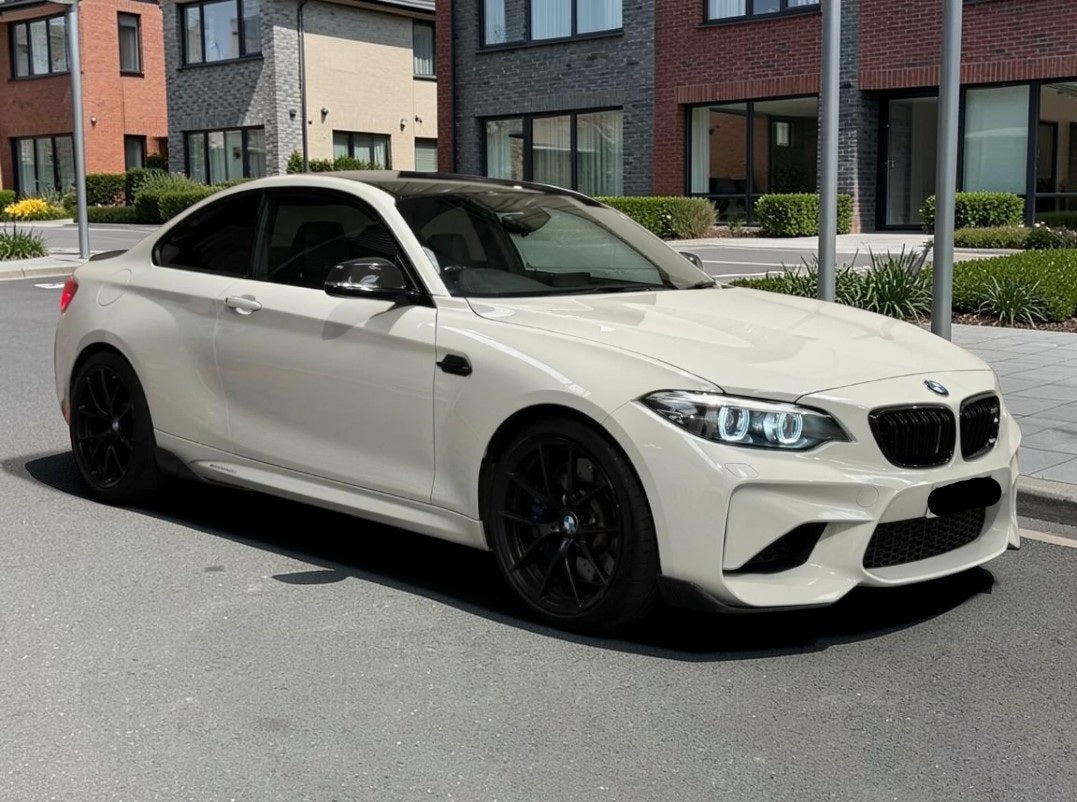**(ONLY 48K MILEAGE)**2018 BMW M2 AUTO 2.9L PETROL COUPE IN WHITE >>--NO VAT ON HAMMER--<<