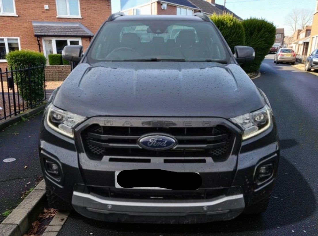 **(ONLY 89K MILEAGE)** 2023 FORD RANGER WILDTRAK ECOBLUE 4X4 AUTOMATIC DIESEL PICK UP IN GREY