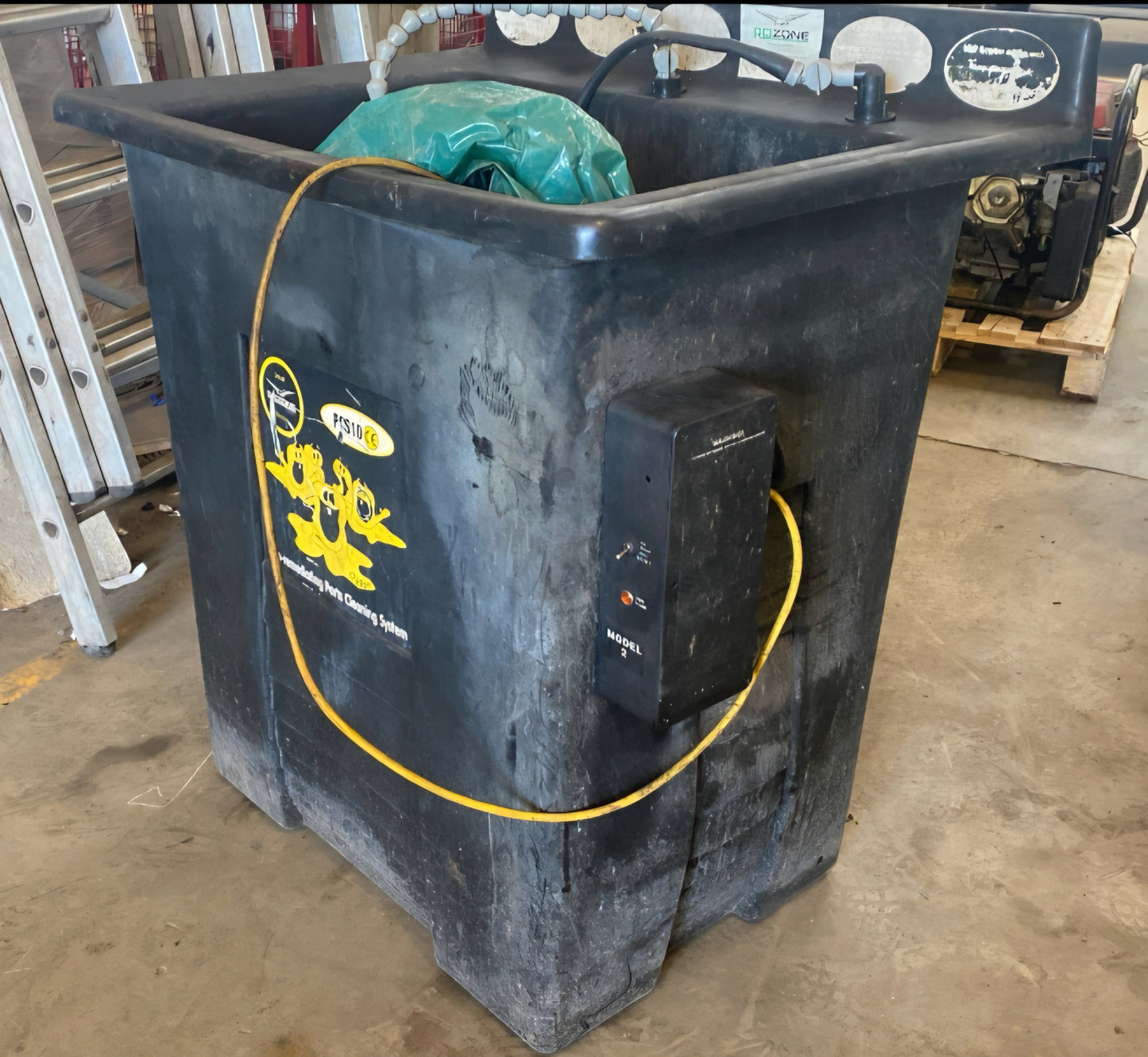 GARAGE PARTS WASH STATION HGV PSV CAR GARAGE