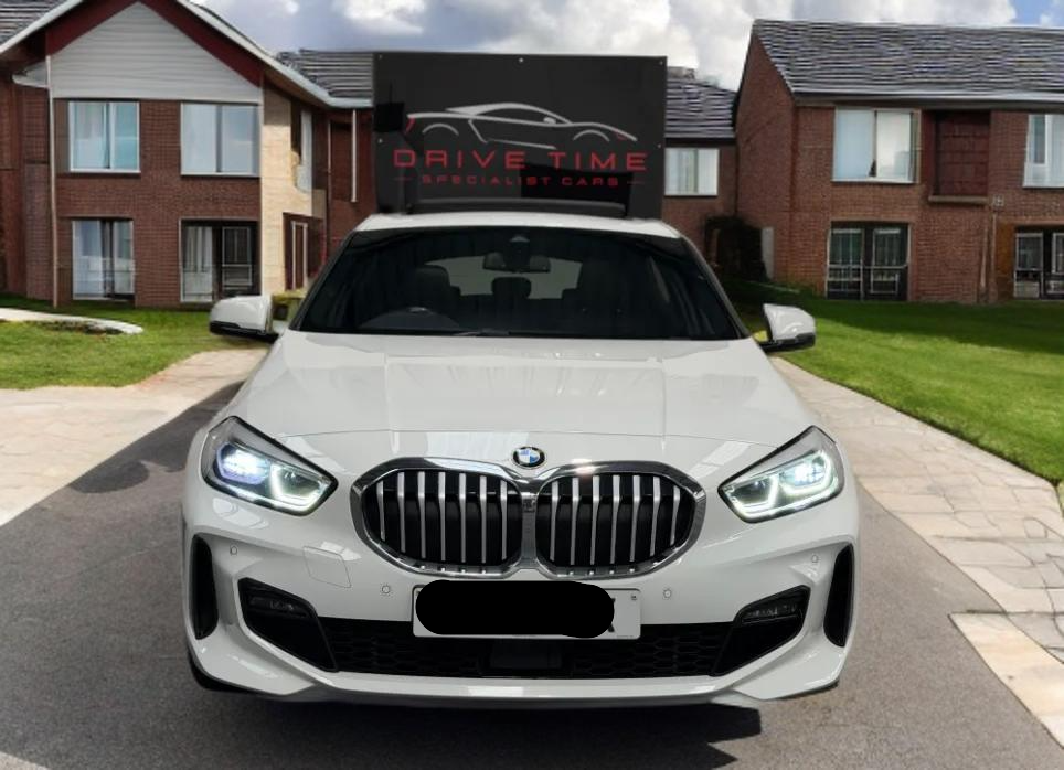 **(ONLY 99K MILEAGE)** 2021 BMW 118I M SPORT 1.5 PETROL SEMI AUTO WHITE >>--NO VAT ON HAMMER--<<