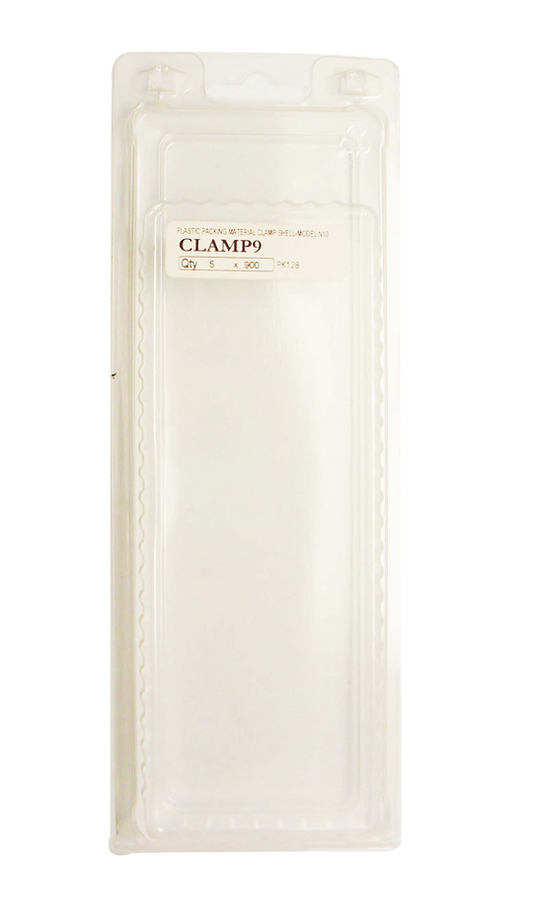 1800 X PLASTIC PACKING CLAMSHELL-MODEL E10