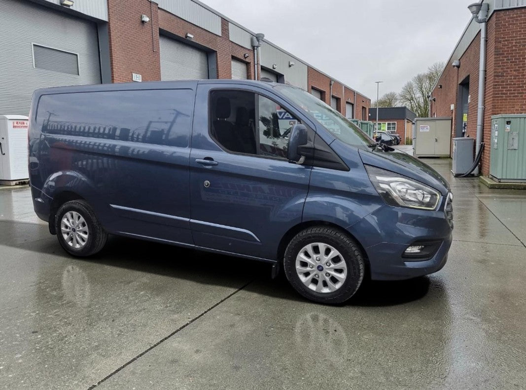 2022 FORD TRANSIT CUSTOM 300LIMITD EBLUE L1H1 1996CC DIESEL MANUAL BLUE PANEL VAN