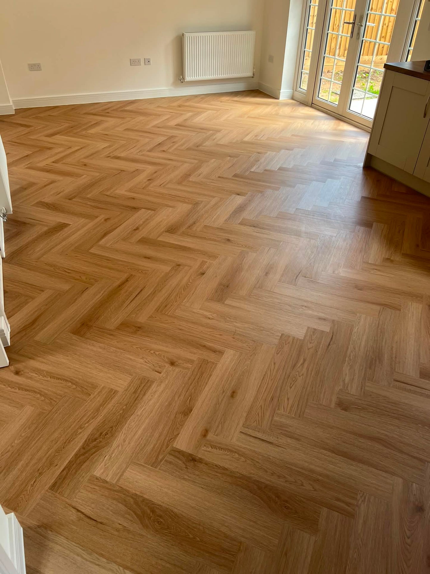 267 SQM (64 BOXES) BRAMPTON CHASE METRO TRENDS MAYFAIR HERRINGBONE GLUEDOWN LVT FLOORING