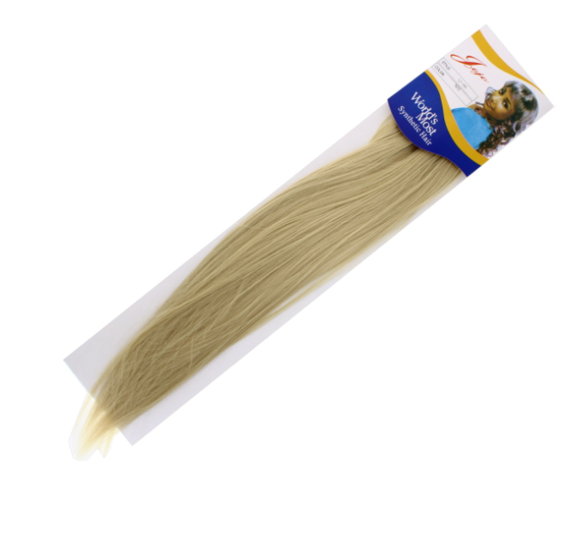 12 X HAIR EXTENSION BLOND COLOUR