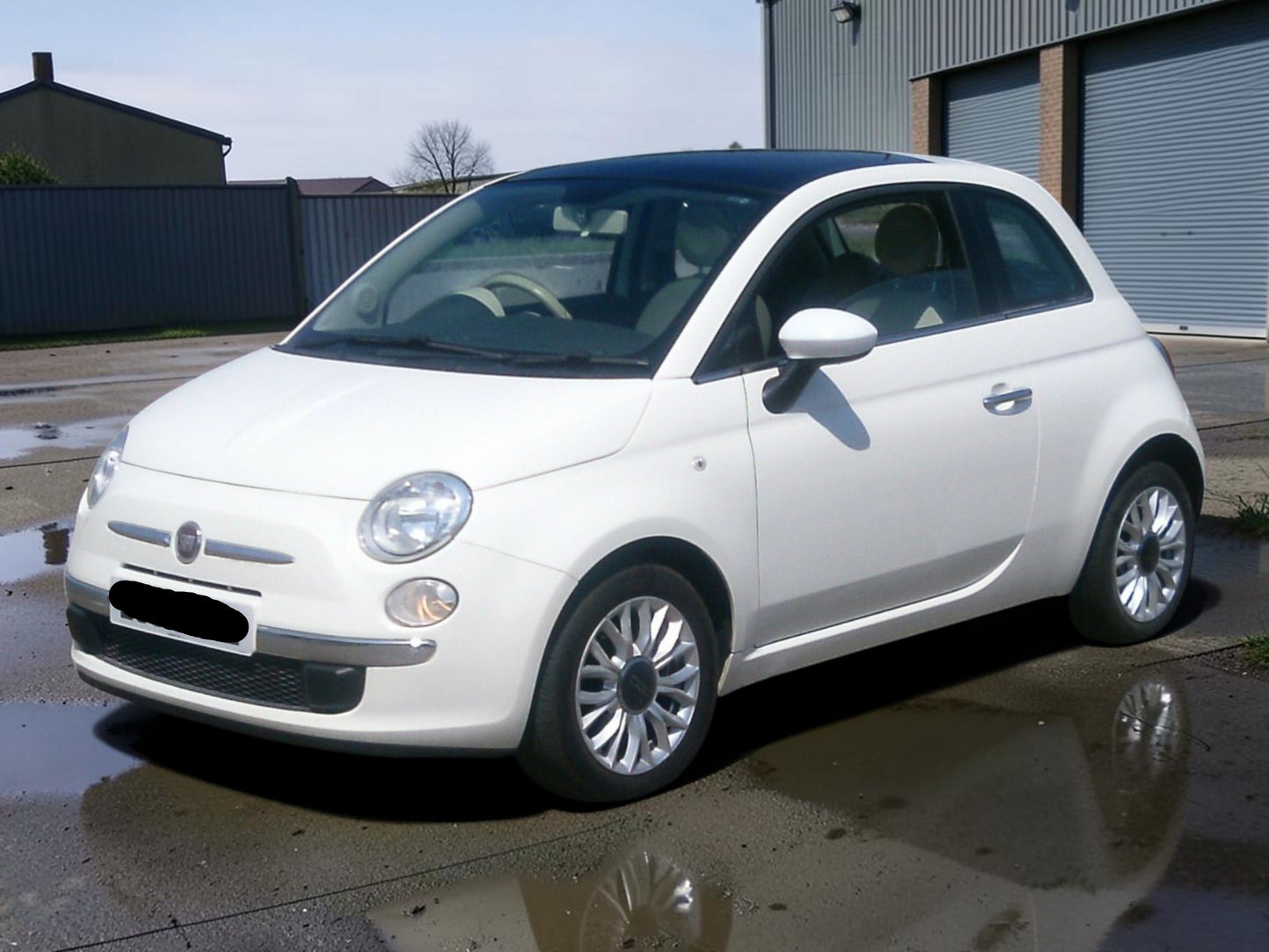 **(ONLY 62K MILEAGE)** 2014 FIAT 500 LOUNGE 1.2 PETROL MANUAL HATCHBACK >>--NO VAT ON HAMMER--<<