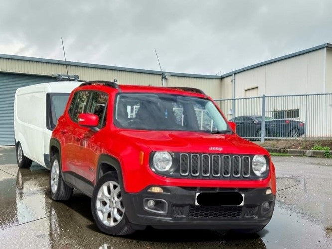 2015 JEEP RENEGADE 1.6 MULTIJETII LONGITUDE RED MANUAL DIESEL >>--NO VAT ON HAMMER--<<