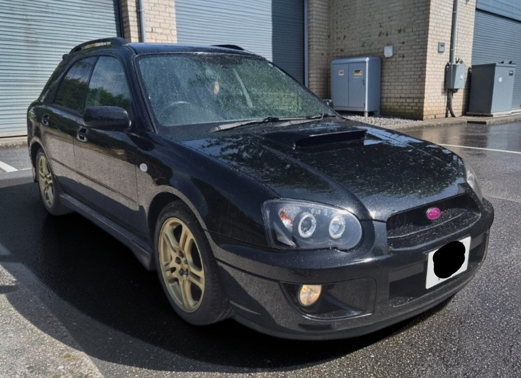 2005 SUBARU IMPREZA WRX TURBO 1994CC PETROL MANUAL ESTATE BLACK >>--NO VAT ON HAMMER--<<