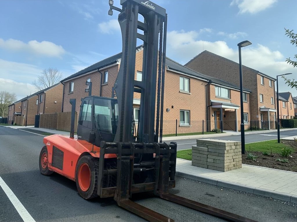 2010 LINDE H160/02-1200 DIESEL FORKLIFT