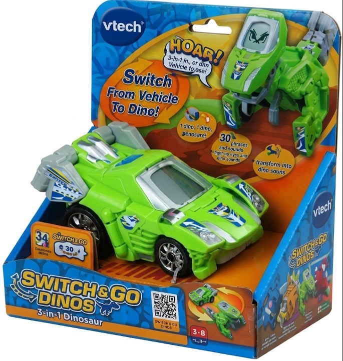 16 X NEW VTECH SWITCH& GO DINOS®LEX THE T-REX *NO TRY ME*