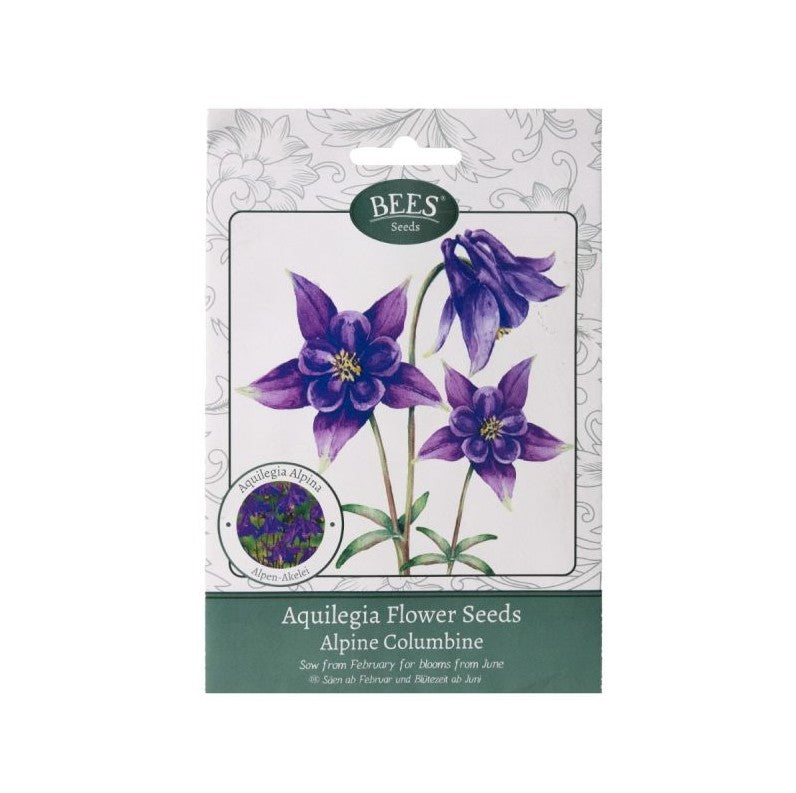 800 X NEW BEES AQUILEGIA ALPINA