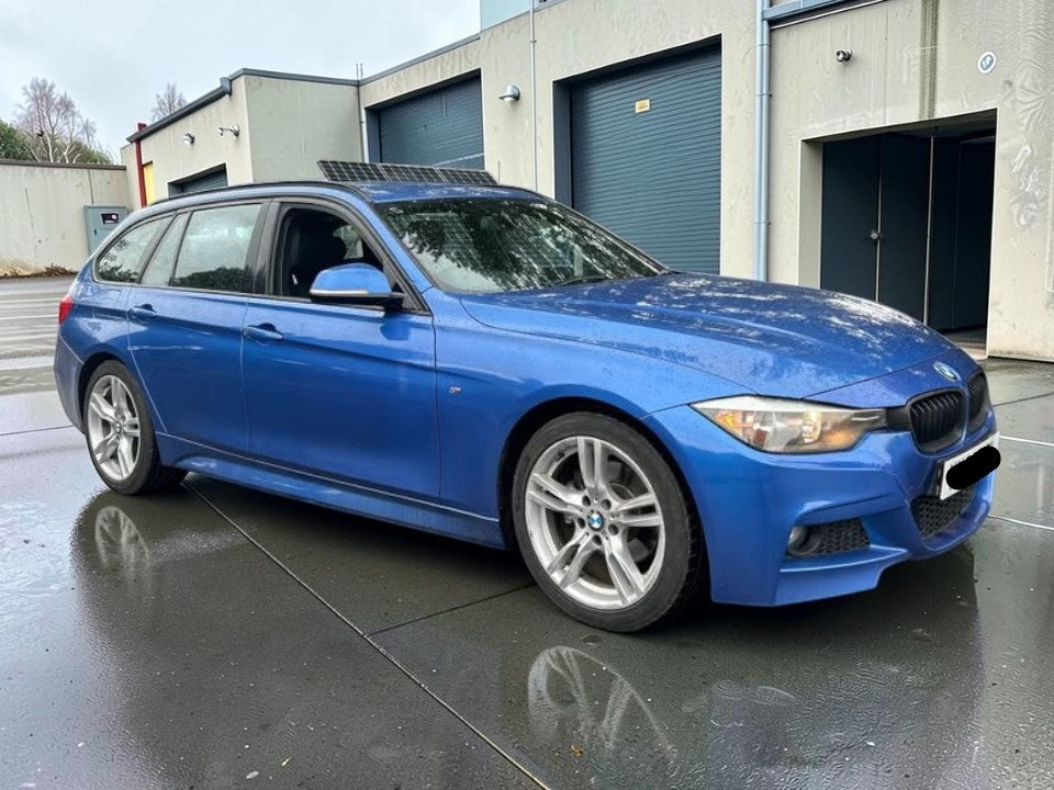2013 BMW 320D M SPORT TOURING 2.0L DIESEL MANUAL ESTATE IN ESTORIL BLUE >>--NO VAT ON HAMMER--<<
