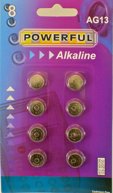 288 X BUTTON SIZE BATTERIES 2010 DATE