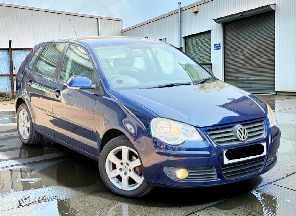 **(ONLY 57K MILEAGE)** 2008 VOLKSWAGEN POLO MATCH 80 AUTO 1.4L PETROL >>--NO VAT ON HAMMER--<<