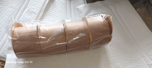 PALLET OF 1440 X BOXBOND BROWN PAPER SELF ADHESIVE CREPE PAPER TAPE 72MM×50MM