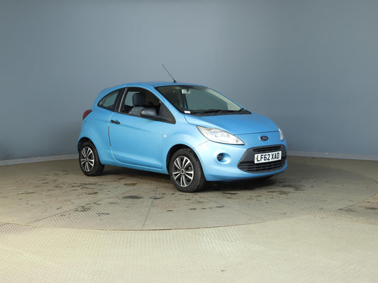 **(ONLY 102K MILEAGE)** 2012 FORD KA STUDIO 1.2 PETROL MANUAL 3 DOOR >>--NO VAT ON HAMMER--<<