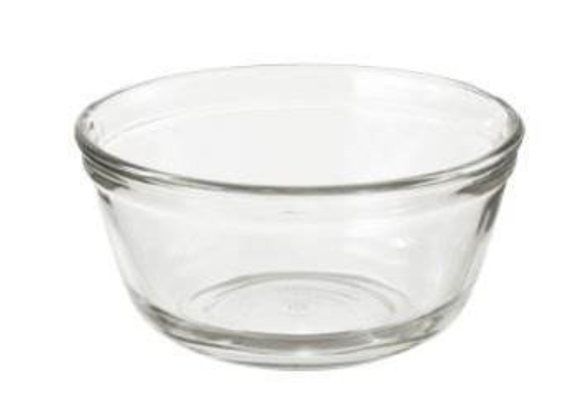 373X NEW ANCHOR HOCKING 81575L11 - GLASS MIXING BOWL - 2.5 LITRE - 22.1 X 22.1 X 10.8 CM - 1.1 KG -