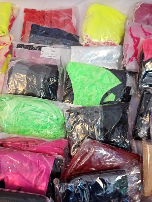 100 X MIXED LEOTARD / CATSUITS DANCE GYMNASTICS FESTIVAL CLUB WEAR