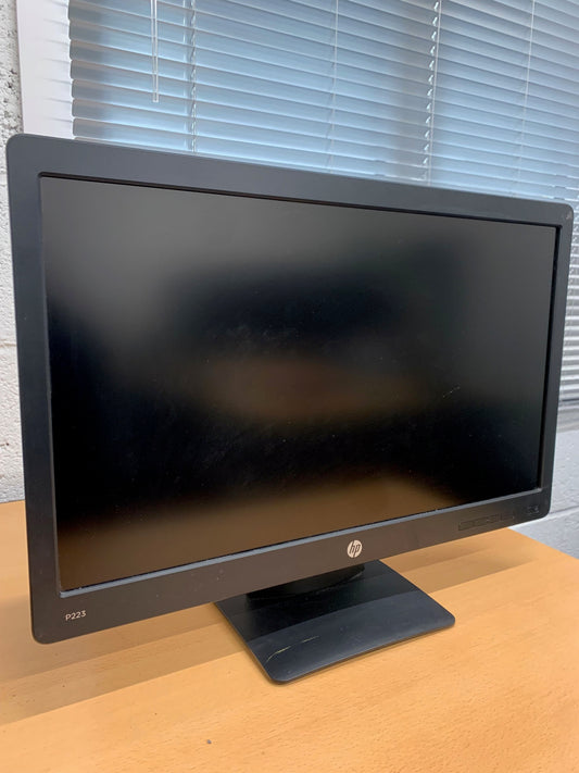 HP P223 21.5" FULL HD IPS MONITOR - GRADE B