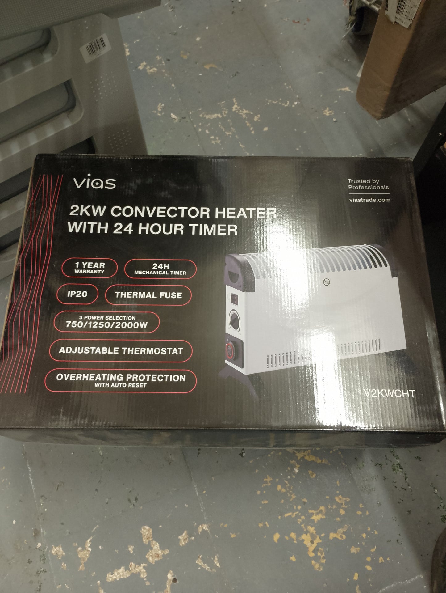 3 X 2KW CONVECTOR HEATER RADIATOR