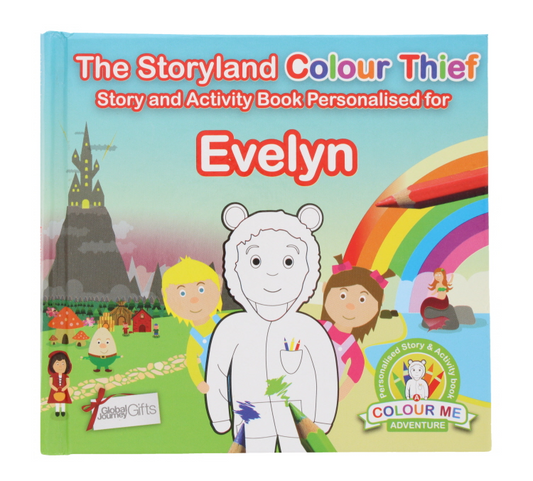 25 X THE STORYLAND COLOUR THIEF BOOK EVELYN