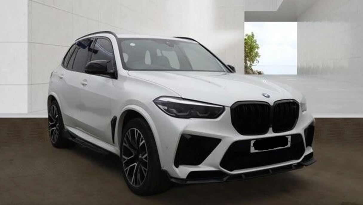 **(ONLY 43K MILEAGE)** 2020 BMW X5 M COMPETITION AUTO 4.4I V8 XDRIVE WHITE >>--NO VAT ON HAMMER--<<