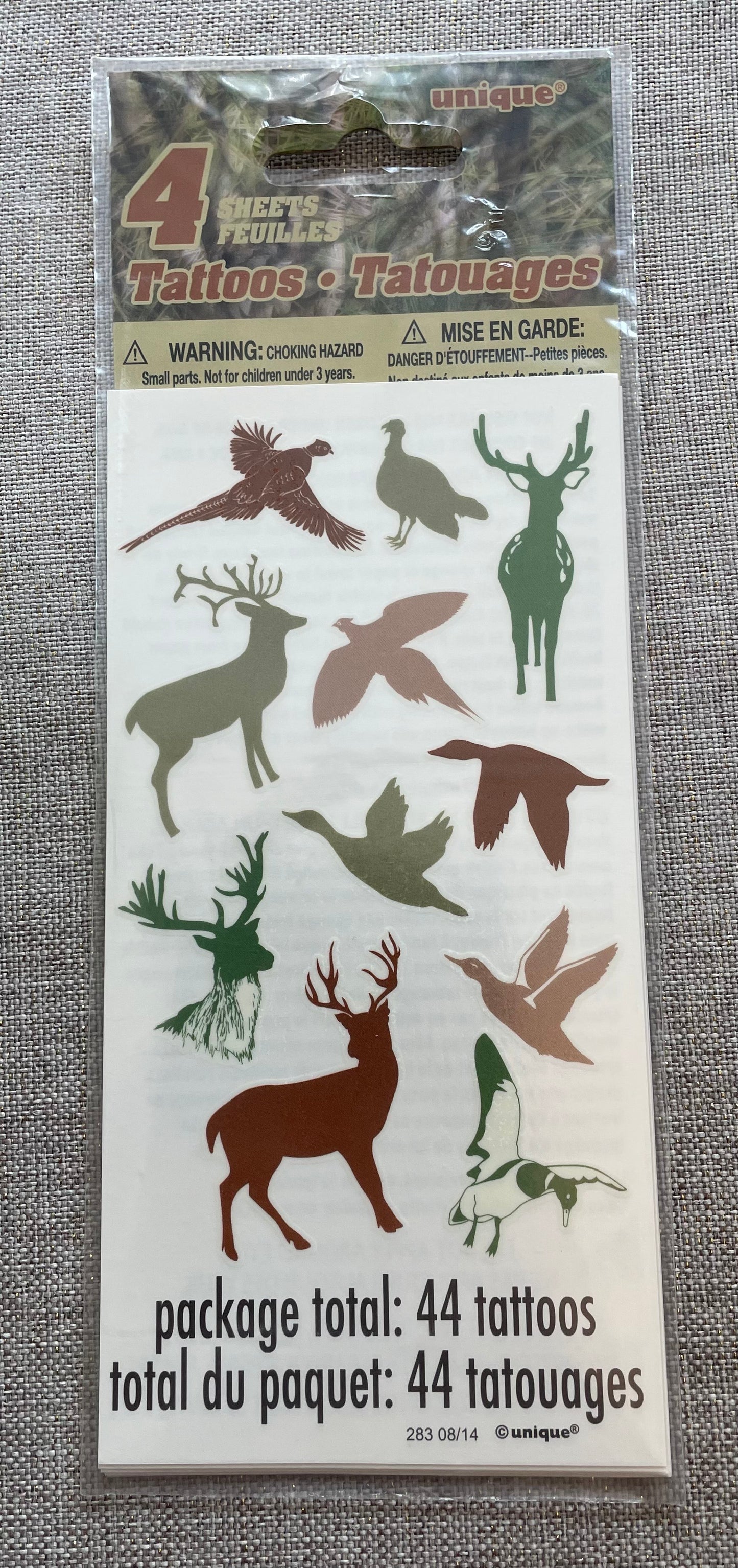 960 PACKS X BRAND NEW CHILDREN'S TEMPORARY TATTOOS RRP £ 3,840.00