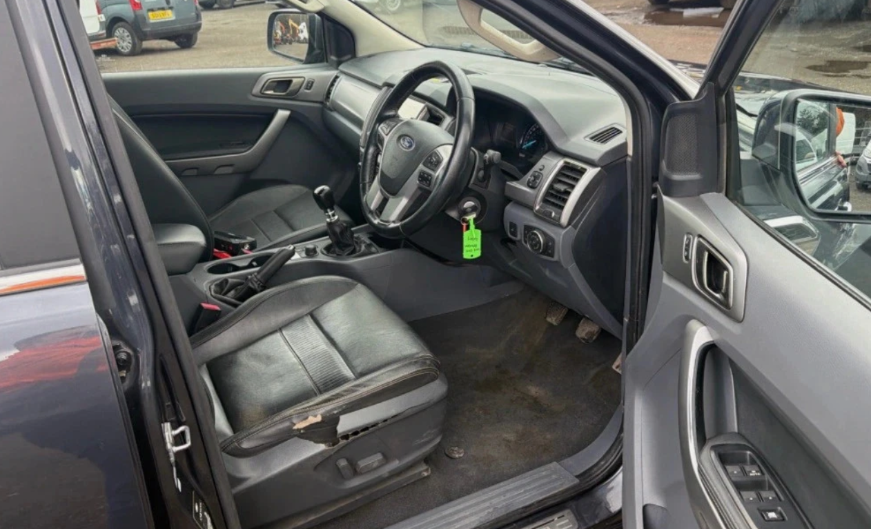 2018 FORD RANGER LIMITED 4X4 DCB TDCI 2.2 DIESEL MANUAL PICK UP, GREY
