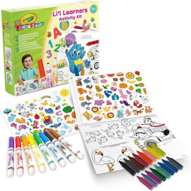 40 X NEW CRAYOLA MY FIRST COLORING & LEARNING SET