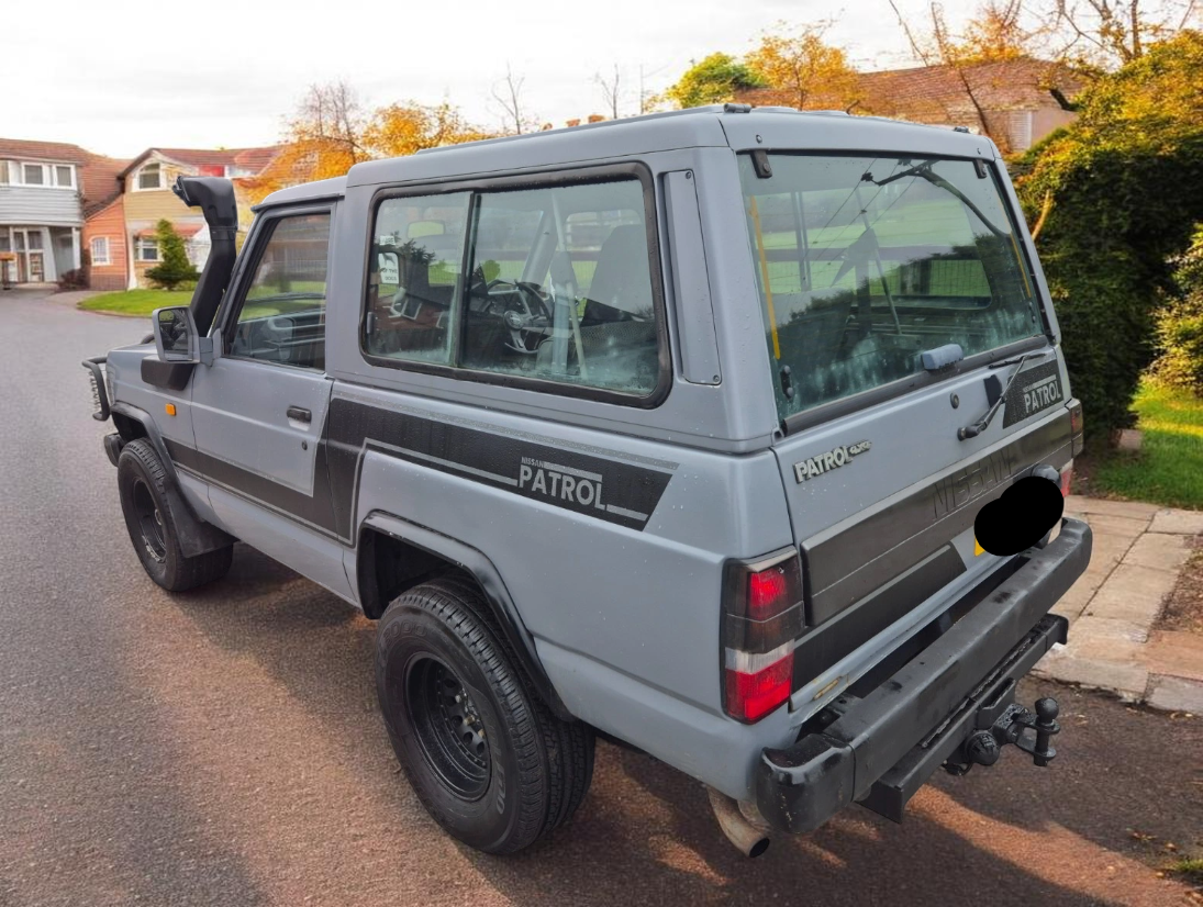 **RARE CLASSIC SUV **(ONLY 104K MILEAGE)** 1991 NISSAN PATROL SWB DIESEL TURBO -NO VAT ON HAMMER-