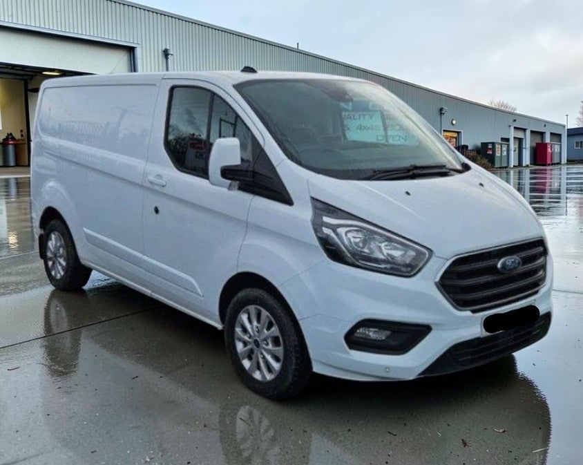 **(ONLY 100K MILEAGE)** 2019 FORD TRANSIT CUSTOM 300LIMITD EBLUE DIESEL >>--NO VAT ON HAMMER--<<