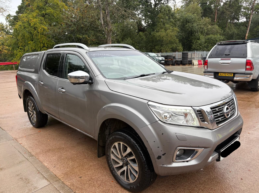 2017 NISSAN NAVARA TEKNA DCI AUTO 2298CC DIESEL PICK UP GREY >>--NO VAT ON HAMMER--<<