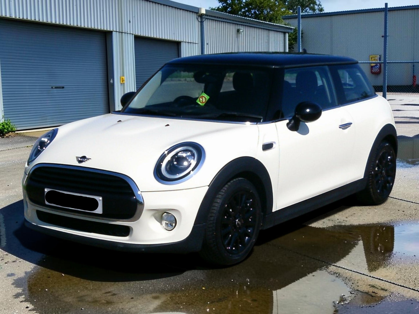 **(ONLY 71K MILEAGE)** 2018 MINI COOPER 1.5 HATCHBACK MANUAL PETROL WHITE >>--NO VAT ON HAMMER--<<